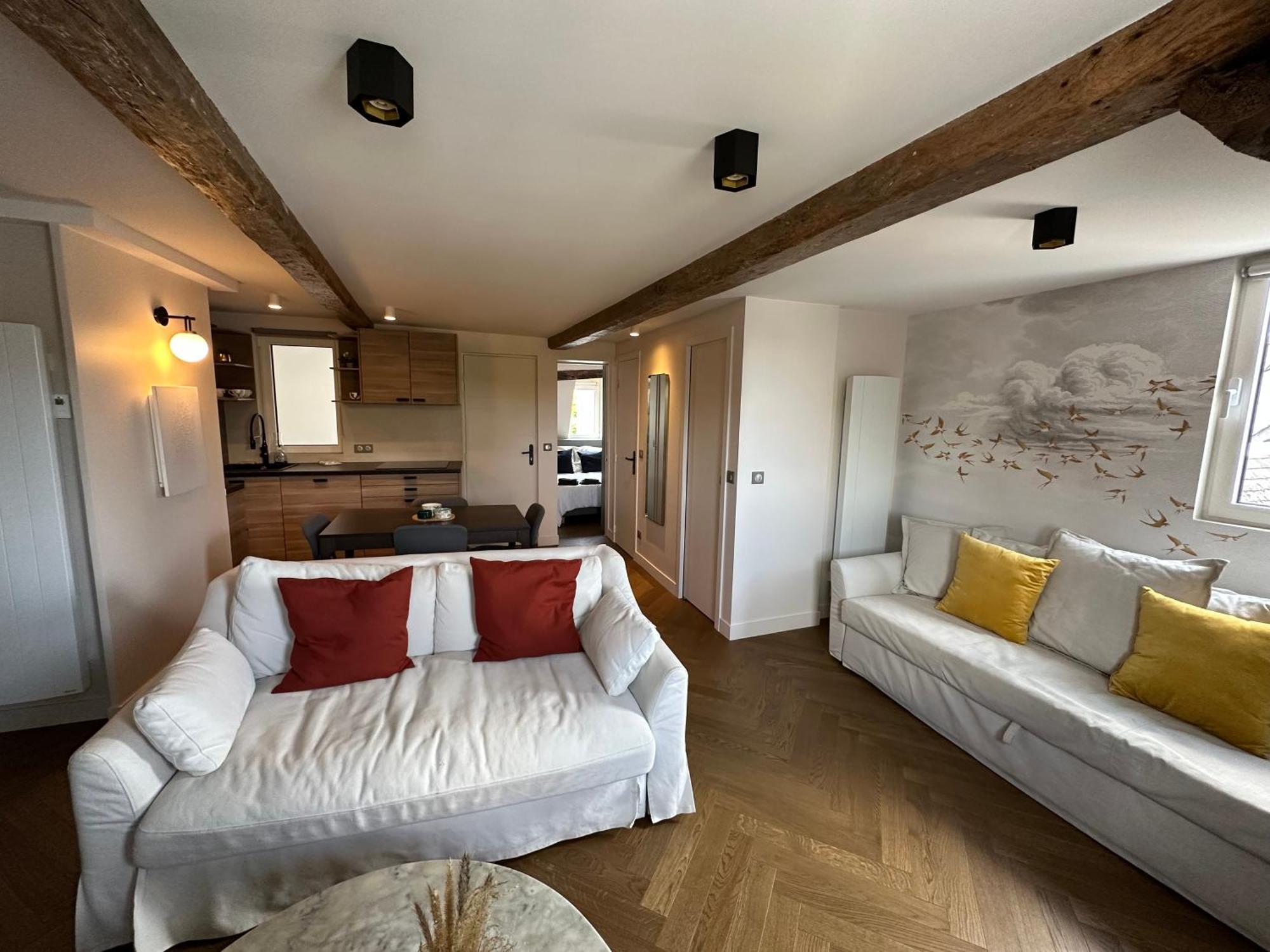 Appartement Les Hirondelles Онфльор Екстериор снимка