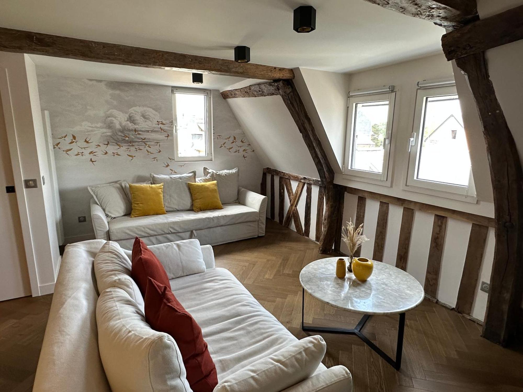 Appartement Les Hirondelles Онфльор Екстериор снимка